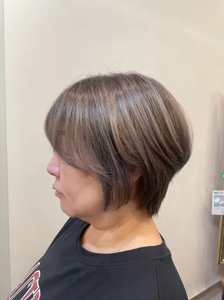 カラー 白髪ケア  BAUM まやのヘアスタイル