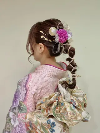 ヘアアレンジ ノーブル美容室イオン高橋店所属・鈴木 純子のヘアスタイル