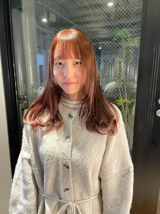 ロング yuri/伏見/栄/ カットモデルのヘアスタイル
