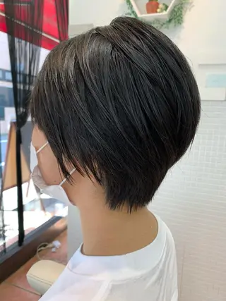ショート カラー 髪質改善 Blumeのヘアスタイル