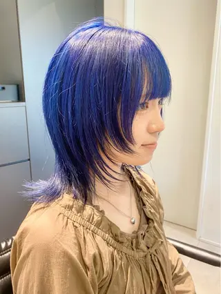 ミディアム メンズパーマ/メンズ カット/伊藤　げんのヘアスタイル