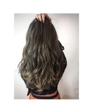 ロング カラー box mico. mutsumiのヘアスタイル