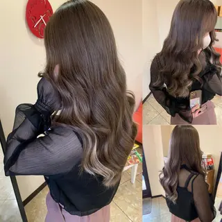 ロング ヘアーサロンaxia所属・上田 英樹のヘアスタイル