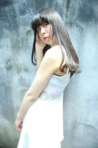 ロング パーマ vato マンツーマンサロンのヘアスタイル