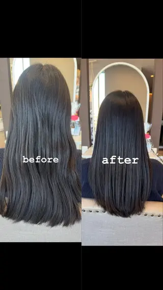 ロング 山口 泰広のヘアスタイル