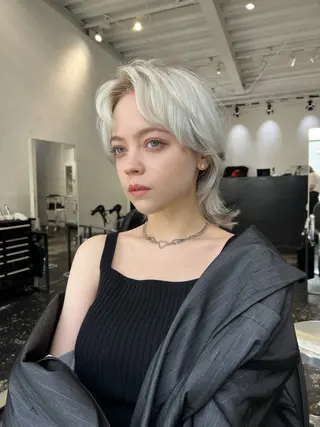 ミディアム カラー HARU//原宿🤍 リピート率NO.1のヘアスタイル