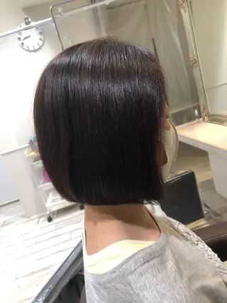 ミディアム 田中 瑞妃のヘアスタイル