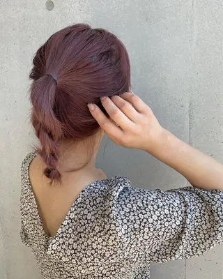 セミロング ୨୧柔らかいカラー nozomi ୨୧のヘアスタイル