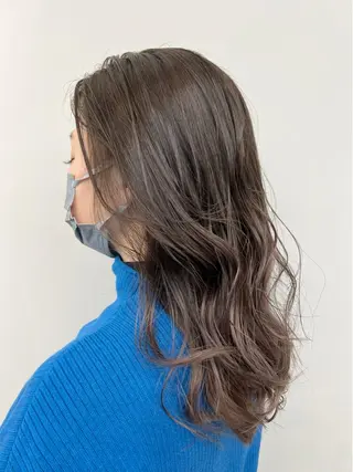 セミロング カラー 代表 YUKI ☆のヘアスタイル