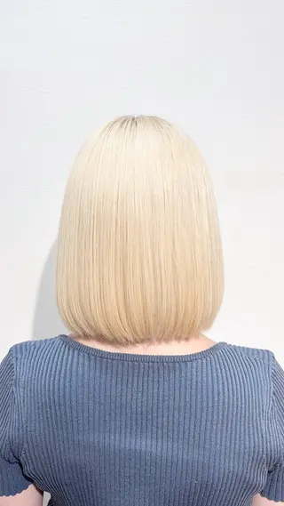 ミディアム カラー ブリーチ予約率90% 以上✨森山陽向のヘアスタイル