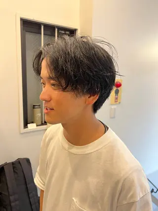 ショート パーマ メンズ 大阪メンズパーマ /スパイキー/らいのヘアスタイル