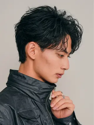 ショート カラー ヘアアレンジ fifth渋谷所属・fifth春山 凜乃介のヘアスタイル