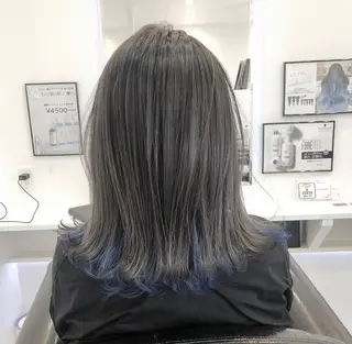 ミディアム Ready所属・UEKAJI Noriのヘアスタイル