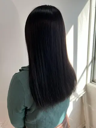 ロング カラー ケアブリーチ/ili 村上佳那多のヘアスタイル