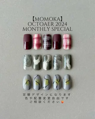 ネイル Momoka ネイリスト福岡/薬院のネイルデザイン