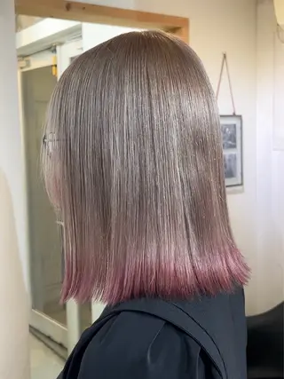 カラー hinata/ ハイトーンカラー🪽のヘアスタイル