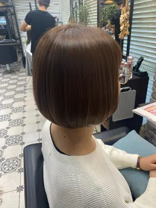 ショート カラー 韓国ヘア☁️ mitsukiのヘアスタイル