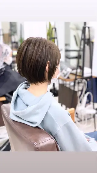 ショート カラー カラー特化サロン ピリナ相武台前のヘアスタイル
