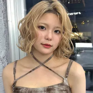 ミディアム カラー Daisy🎀福岡 美容師🎀AYURIのヘアスタイル