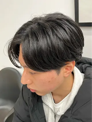 ショート パーマ メンズ 新潟メンズパーマ 新潟駅/小田拓実のヘアスタイル