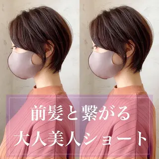 ショート カラー 韓国ヘア/髪質改善 /Harunaのヘアスタイル
