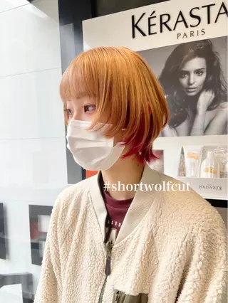 ショート 淺谷 美紀のヘアスタイル