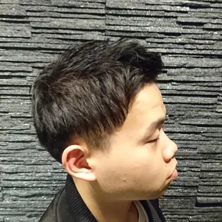 ショート Brotokyo BARBERSHOP 銀座店所属・BroTokyo マルのヘアスタイル