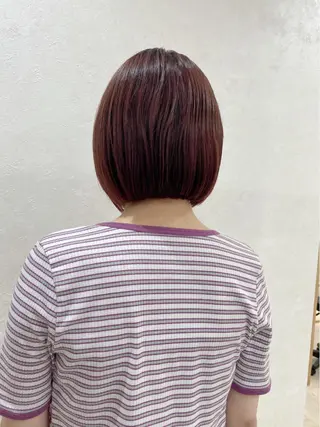 ショート カラー 🌿縮毛矯正/ 髪質改善🌿コバヤシのヘアスタイル