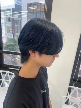 カラー ユイ☆ハイトーン ☆ブリーチデザインのヘアスタイル