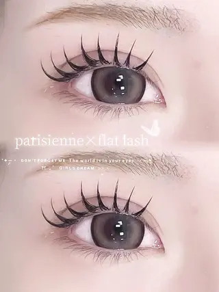 マツエク・マツパ 大阪梅田 SAKI 韓国風束感まつ毛のマツエク・マツパデザイン