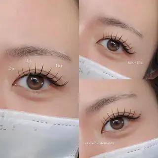 マツエク・マツパ 【Happis】 西川里桜のマツエク・マツパデザイン