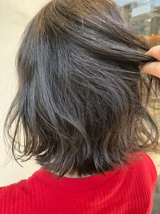 ミディアム カラー eclat suzumiのヘアスタイル