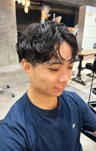 パーマ メンズ GO TODAY 原宿本店所属・🎁丁寧なカウン セリング/DAIKIのヘアスタイル