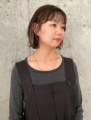 ショート カラー ボブ/似合わせカット /武田悠里のヘアスタイル