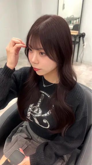 ロング カラー asumi ♡のヘアスタイル