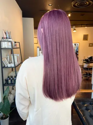 ロング aW HAIRカンノ カナエのヘアスタイル