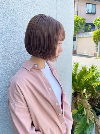 ショート カラー 五十嵐 雄毅のヘアスタイル