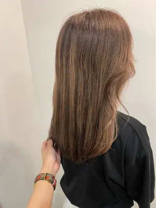 ロング 中津/梅田/赤み消し /髪質改善/愛芽のヘアスタイル