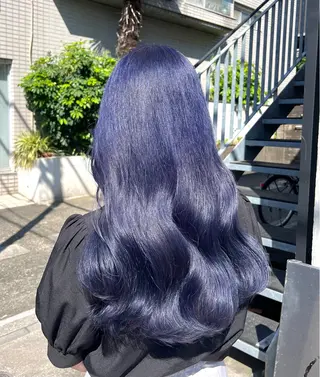 ロング カラー 透明感カラー ✨ 韓国艶髪💗菅原のヘアスタイル