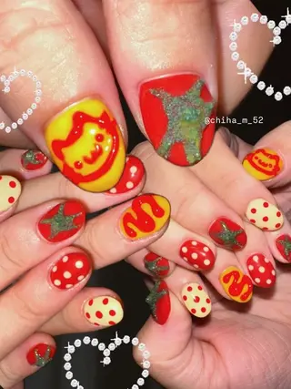 ネイル チハル ミチハタのネイルデザイン