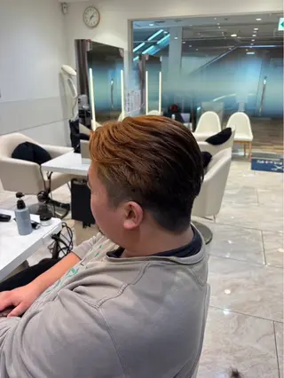 カラー メンズ men'sカラー 小中達喜のヘアスタイル