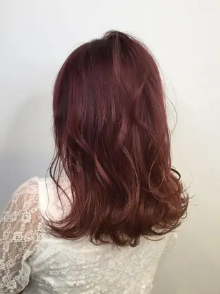 ミディアム ブリーチ/ヘアケア/ 艶髪/イギチハルのヘアスタイル