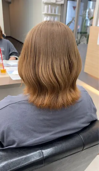 ミディアム カラー GRAN LUSSO岡山駅前【グランルッソ】所属・GRAN LUSSO 【MIHARU】のヘアスタイル
