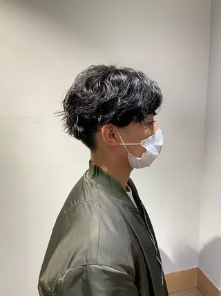 パーマ 津田 七美希のヘアスタイル