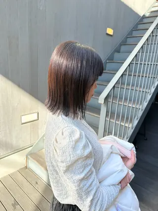 ショート 似合わせレイヤー 海外風レイヤーmioのヘアスタイル