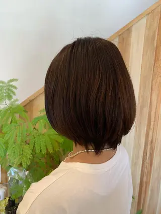 ショート カラー 多田 彩香のヘアスタイル