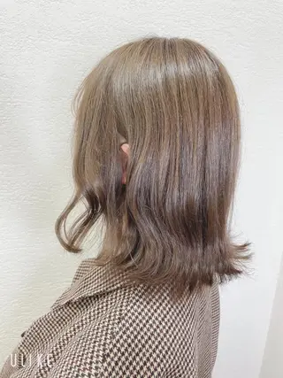 セミロング カラー ❣️モードケイズ塚口 和田一将のヘアスタイル