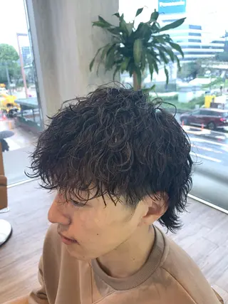ショート パーマ メンズ 🔥Mackey🔥 メンズ特化型美容師のヘアスタイル