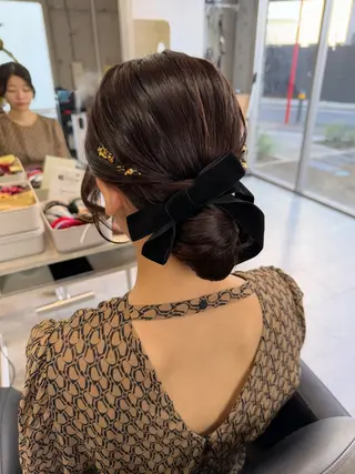 ヘアアレンジ 女性に人気♪ はやしほのかのヘアスタイル