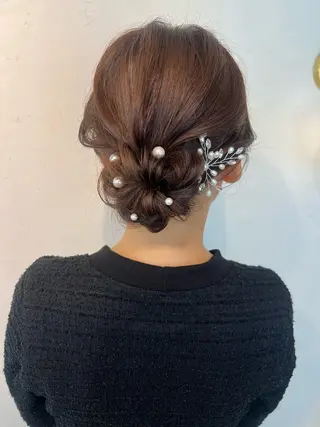 ヘアアレンジ 大人可愛いヘアメイク 💋🧚‍♀️しずかのヘアスタイル